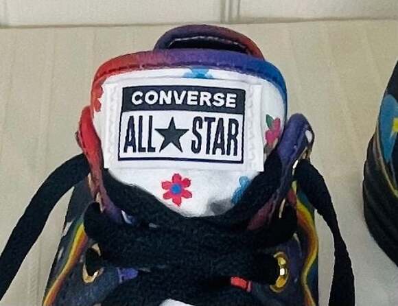 NWOT Converse Chuck 70 Low Pride Galaxy Sneakers size mens 8.5/womens 10.5 - Picture 6 of 8
